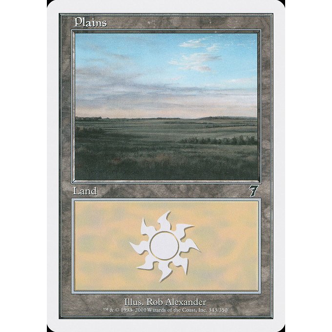 Vintage White Border & Retro Frame Basic Lands (Choose Your Cards Inside) Magic: the Gathering 4th Ed to Onslaught
