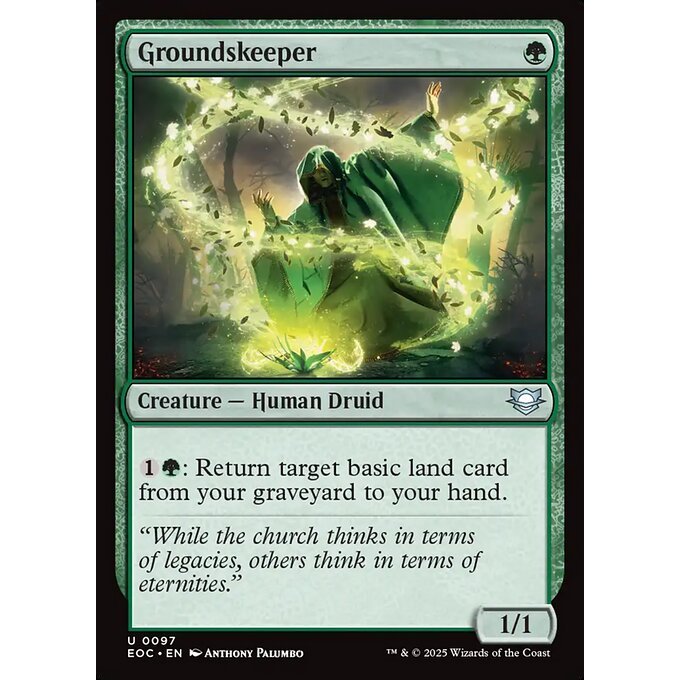 EOC MTG EDGE OF ETERNITIES *World Shaper* Commander Deck Singles EOE
