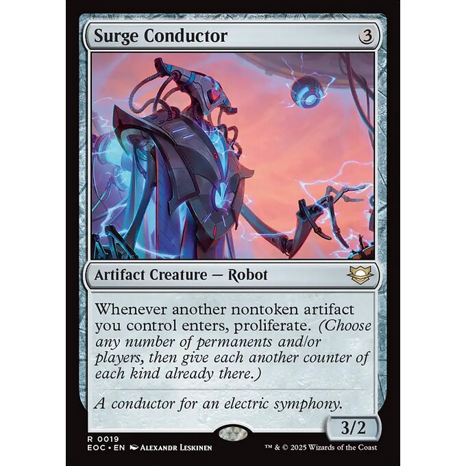 EOC MTG EDGE OF ETERNITIES *Counter Intelligence* Commander Deck Singles EOE