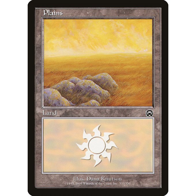Vintage White Border & Retro Frame Basic Lands (Choose Your Cards Inside) Magic: the Gathering 4th Ed to Onslaught