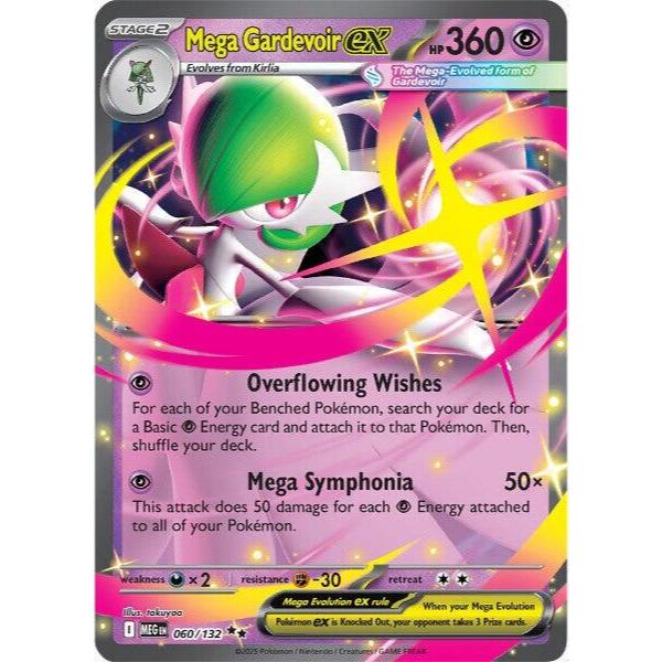MEG_060 Mega GARDEVOIR EX *Mega Evolutions* ENGLISH Pokemon TCG EX Rare