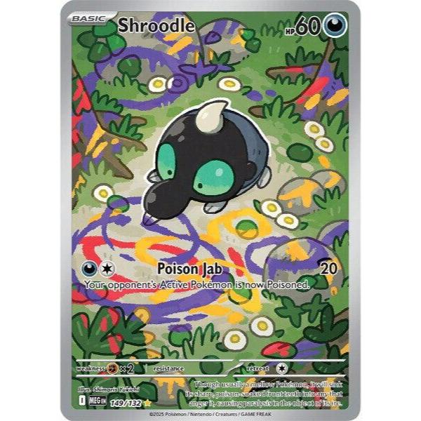 MEG_149 SHROODLE IR *Mega Evolutions* ENGLISH Pokemon TCG Full Art Illustration Rare