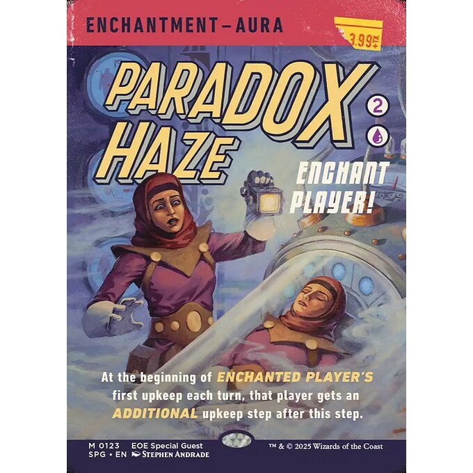 SPG_123 PARADOX HAZE *Special Guest: Edge of Eternities Poster* MTG Magic: The Gathering_Mythic