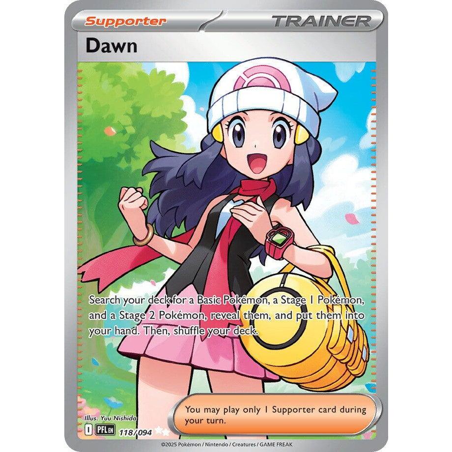 PFL_118/094 DAWN IR *Phantasmal Flames* ENGLISH Pokemon TCG Full Art Illustration Rare