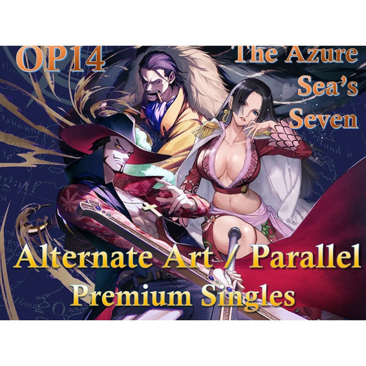 OP14 AA Japanese Singles *The Azure Sea's Seven* One Piece TCG Choose Your Cards Inside_Bandai_JP_Authentic