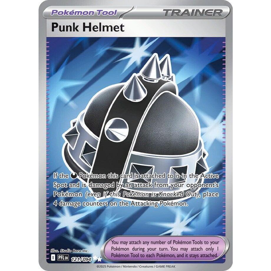 PFL_121/084 PUNK HELMET Trainer IR *Phantasmal Flames* ENGLISH Pokemon TCG Full Art Illustration Rare