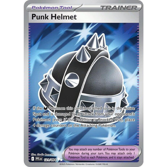 PFL_121/084 PUNK HELMET Trainer IR *Phantasmal Flames* ENGLISH Pokemon TCG Full Art Illustration Rare
