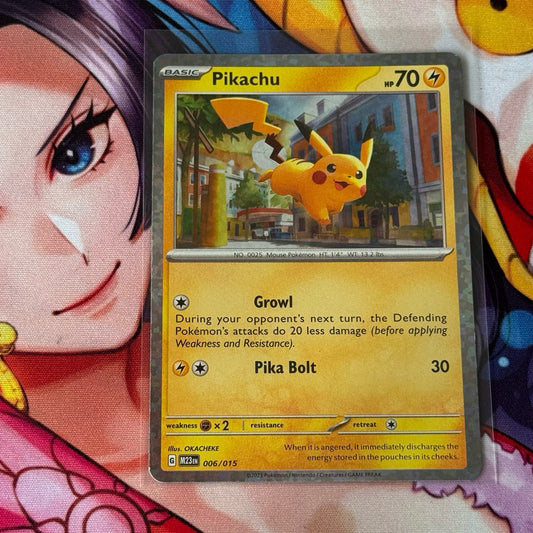 M23_006/015 PIKACHU *McDonald's Promo 2023* English Foil Pokemon TCG Promotional