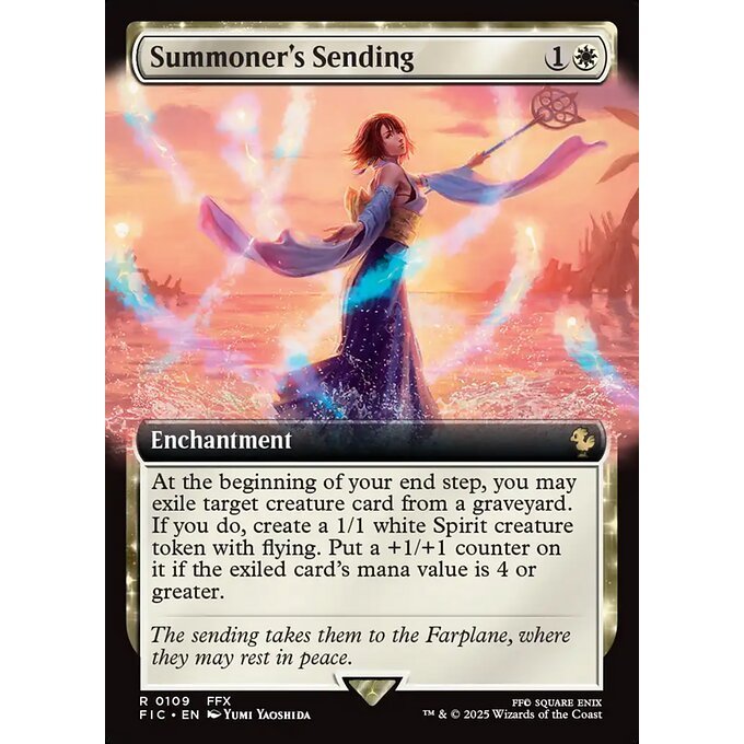 FIC MTG Final Fantasy Commander *EA Extended Art Rares - White Blue Black Artifacts* CHOOSE YOUR CARDS INSIDE