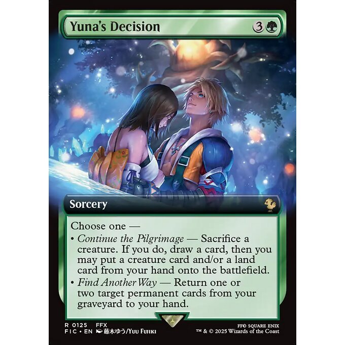 FIC MTG Final Fantasy Commander *EA Extended Art Rares - Red Green Gold Multicolored* CHOOSE YOUR CARDS INSIDE