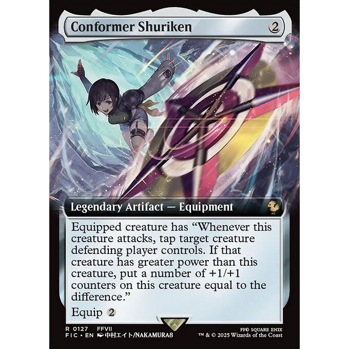 FIC MTG Final Fantasy Commander *EA Extended Art Rares - White Blue Black Artifacts* CHOOSE YOUR CARDS INSIDE