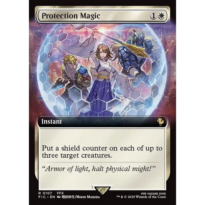 FIC MTG Final Fantasy Commander *EA Extended Art Rares - White Blue Black Artifacts* CHOOSE YOUR CARDS INSIDE
