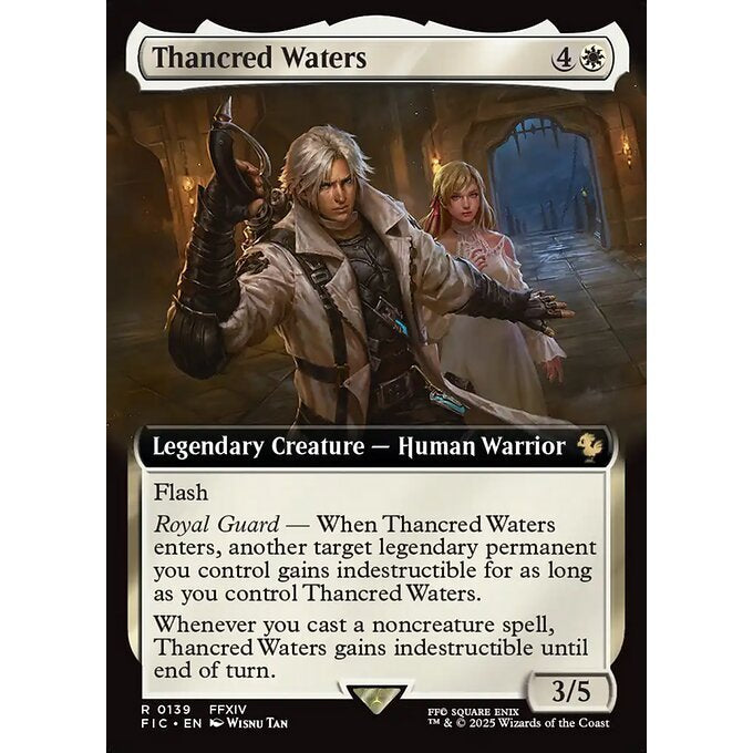FIC MTG Final Fantasy Commander *EA Extended Art Rares - White Blue Black Artifacts* CHOOSE YOUR CARDS INSIDE