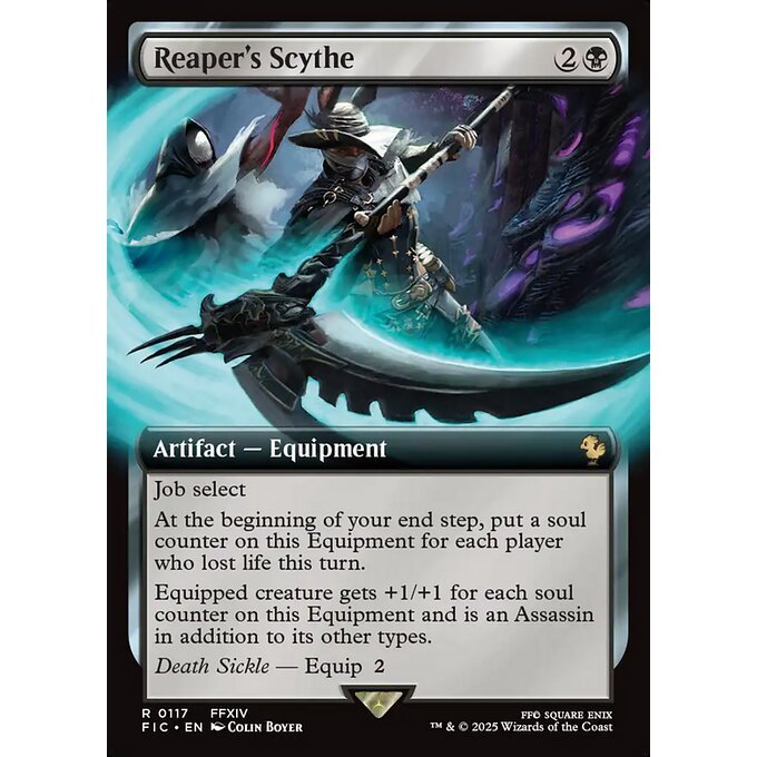 FIC MTG Final Fantasy Commander *EA Extended Art Rares - White Blue Black Artifacts* CHOOSE YOUR CARDS INSIDE