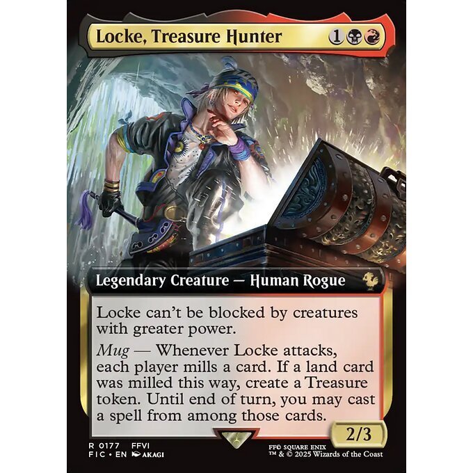 FIC MTG Final Fantasy Commander *EA Extended Art Rares - Red Green Gold Multicolored* CHOOSE YOUR CARDS INSIDE