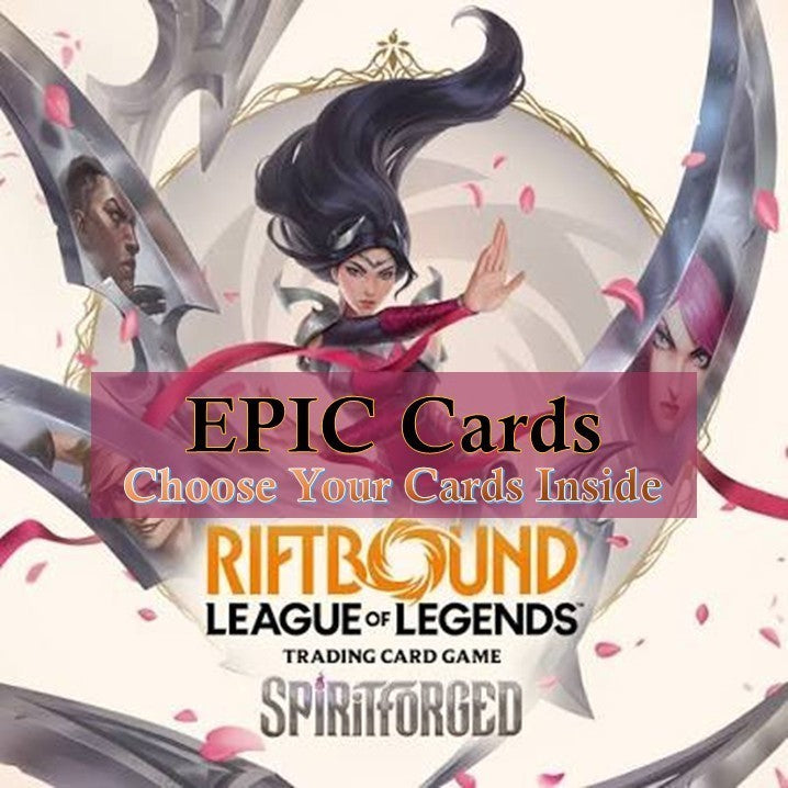 SPIRITFORGED SFD EPIC Rares | Riftbound League of Legends LOL | Singles | Choose Your Cards Inside | Authentic | English