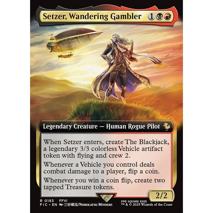 FIC MTG Final Fantasy Commander *EA Extended Art Rares - Red Green Gold Multicolored* CHOOSE YOUR CARDS INSIDE