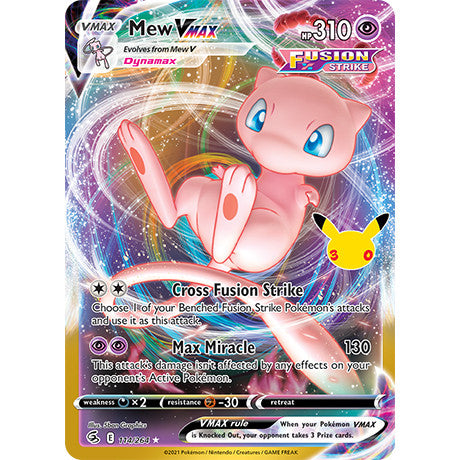 Pokemon TCG 30th CELEBRATIONS ENGLISH | 30C Classic Collection Singles | Choose Your Cards Inside | Pikachu Mew