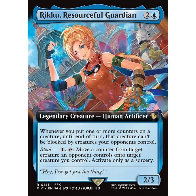 FIC MTG Final Fantasy Commander *EA Extended Art Rares - White Blue Black Artifacts* CHOOSE YOUR CARDS INSIDE