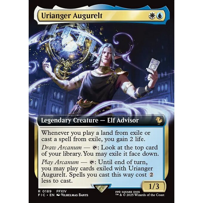 FIC MTG Final Fantasy Commander *EA Extended Art Rares - Red Green Gold Multicolored* CHOOSE YOUR CARDS INSIDE