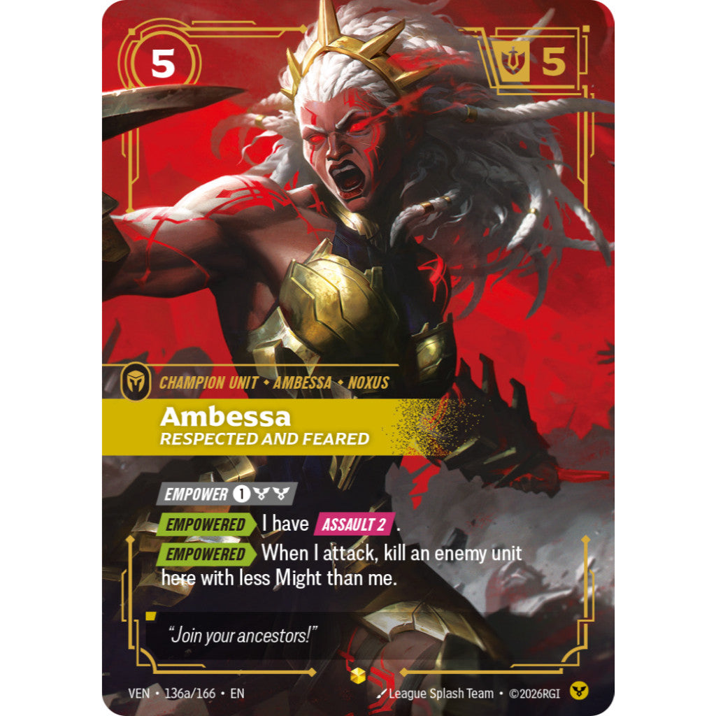 VENDETTA Showcase AA | Riftbound League of Legends LOL | Singles | Choose Your Cards Inside | Authentic | English