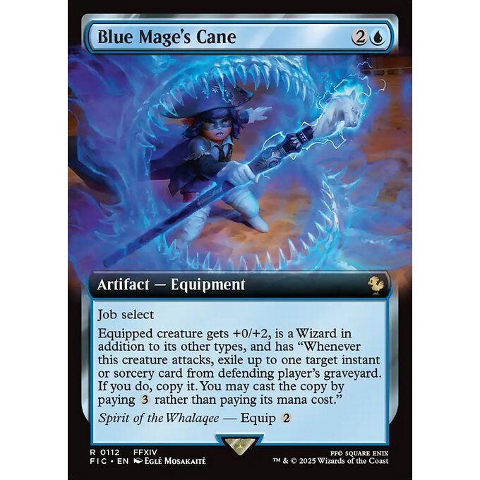 FIC MTG Final Fantasy Commander *EA Extended Art Rares - White Blue Black Artifacts* CHOOSE YOUR CARDS INSIDE