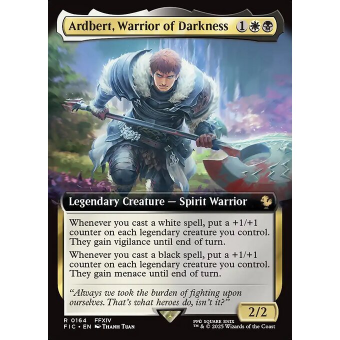 FIC MTG Final Fantasy Commander *EA Extended Art Rares - Red Green Gold Multicolored* CHOOSE YOUR CARDS INSIDE