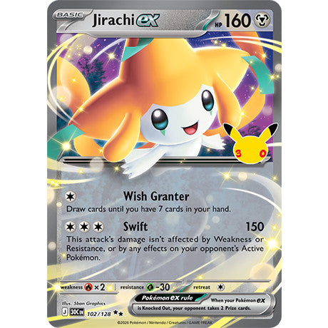 Pokemon TCG 30th Anniv CELEBRATIONS English | 30C RR EX Singles | Choose Your Cards Inside | Pikachu Sylveon Mew Umbreon