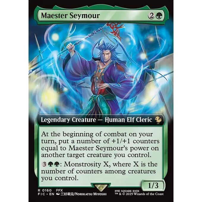 FIC MTG Final Fantasy Commander *EA Extended Art Rares - Red Green Gold Multicolored* CHOOSE YOUR CARDS INSIDE