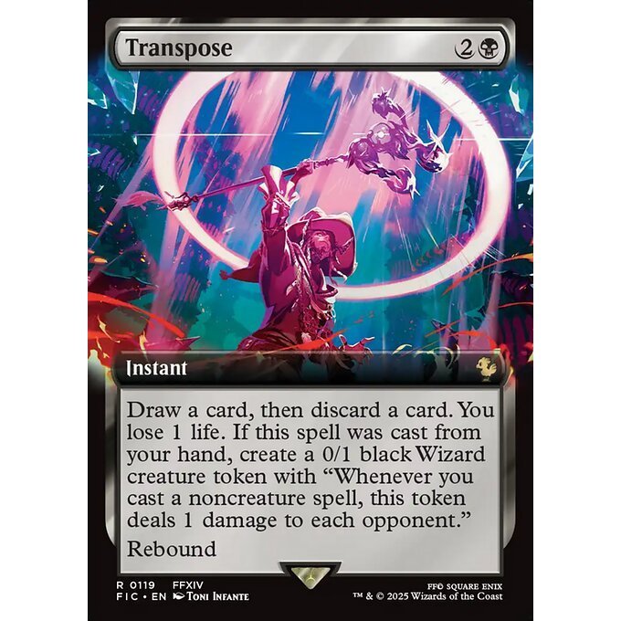 FIC MTG Final Fantasy Commander *EA Extended Art Rares - White Blue Black Artifacts* CHOOSE YOUR CARDS INSIDE