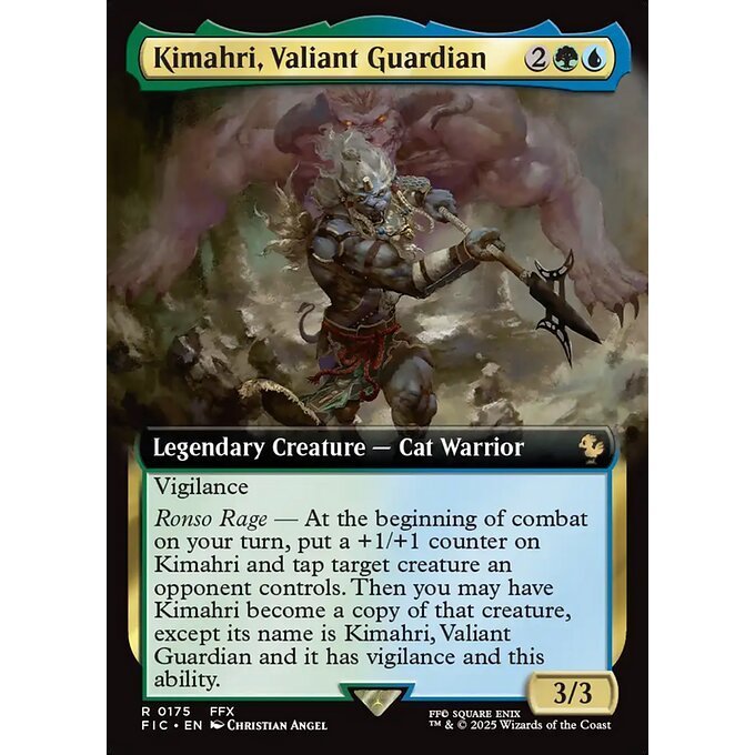 FIC MTG Final Fantasy Commander *EA Extended Art Rares - Red Green Gold Multicolored* CHOOSE YOUR CARDS INSIDE