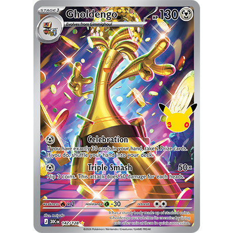 Pokemon TCG 30th CELEBRATIONS ENGLISH | 30C Illustration Rares IR Singles | Choose Your Cards Inside | Meowth Maushold
