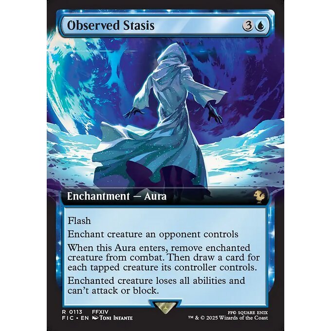 FIC MTG Final Fantasy Commander *EA Extended Art Rares - White Blue Black Artifacts* CHOOSE YOUR CARDS INSIDE