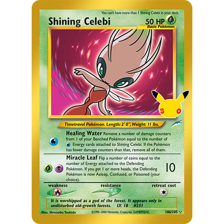 Pokemon TCG 30th CELEBRATIONS ENGLISH | 30C Classic Collection Singles | Choose Your Cards Inside | Pikachu Mew
