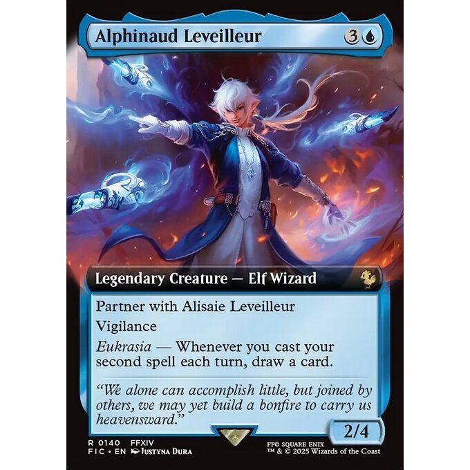 FIC MTG Final Fantasy Commander *EA Extended Art Rares - White Blue Black Artifacts* CHOOSE YOUR CARDS INSIDE