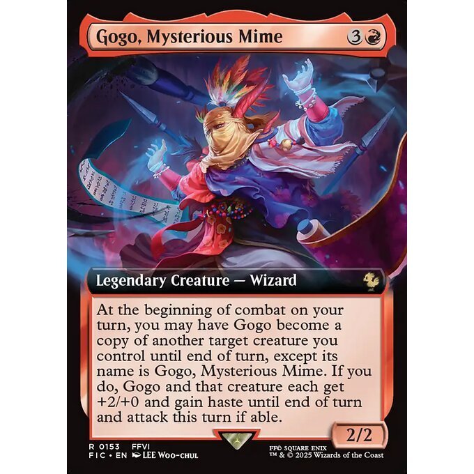 FIC MTG Final Fantasy Commander *EA Extended Art Rares - Red Green Gold Multicolored* CHOOSE YOUR CARDS INSIDE