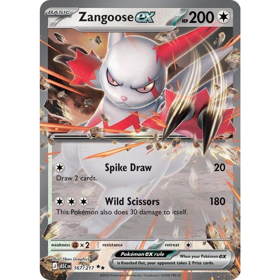 Pokemon TCG ASC *ASCENDED HEROES* Main Set English Singles - EX Cards - Choose your cards inside