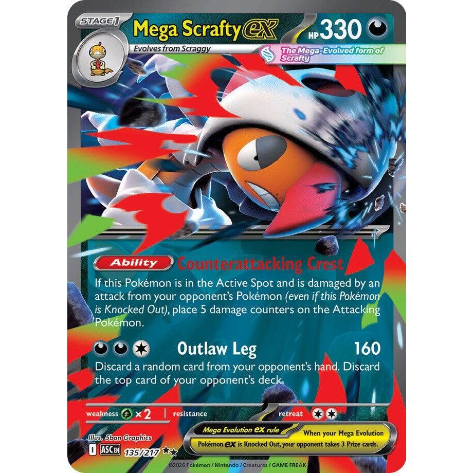 Pokemon TCG ASC *ASCENDED HEROES* Main Set English Singles - EX Cards - Choose your cards inside