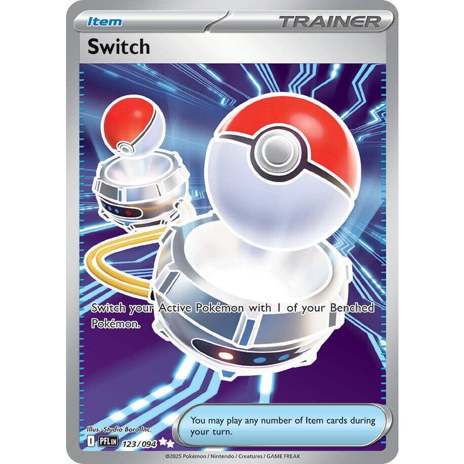 PFL_123/094 SWITCH Trainer UR *Phantasmal Flames* ENGLISH Pokemon TCG Full Art Ultra Rare