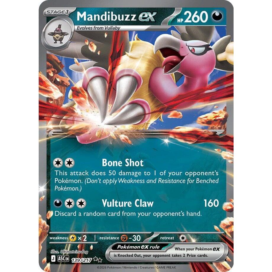 Pokemon TCG ASC *ASCENDED HEROES* Main Set English Singles - EX Cards - Choose your cards inside