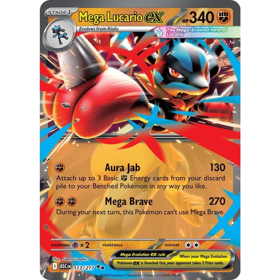 Pokemon TCG ASC *ASCENDED HEROES* Main Set English Singles - EX Cards - Choose your cards inside
