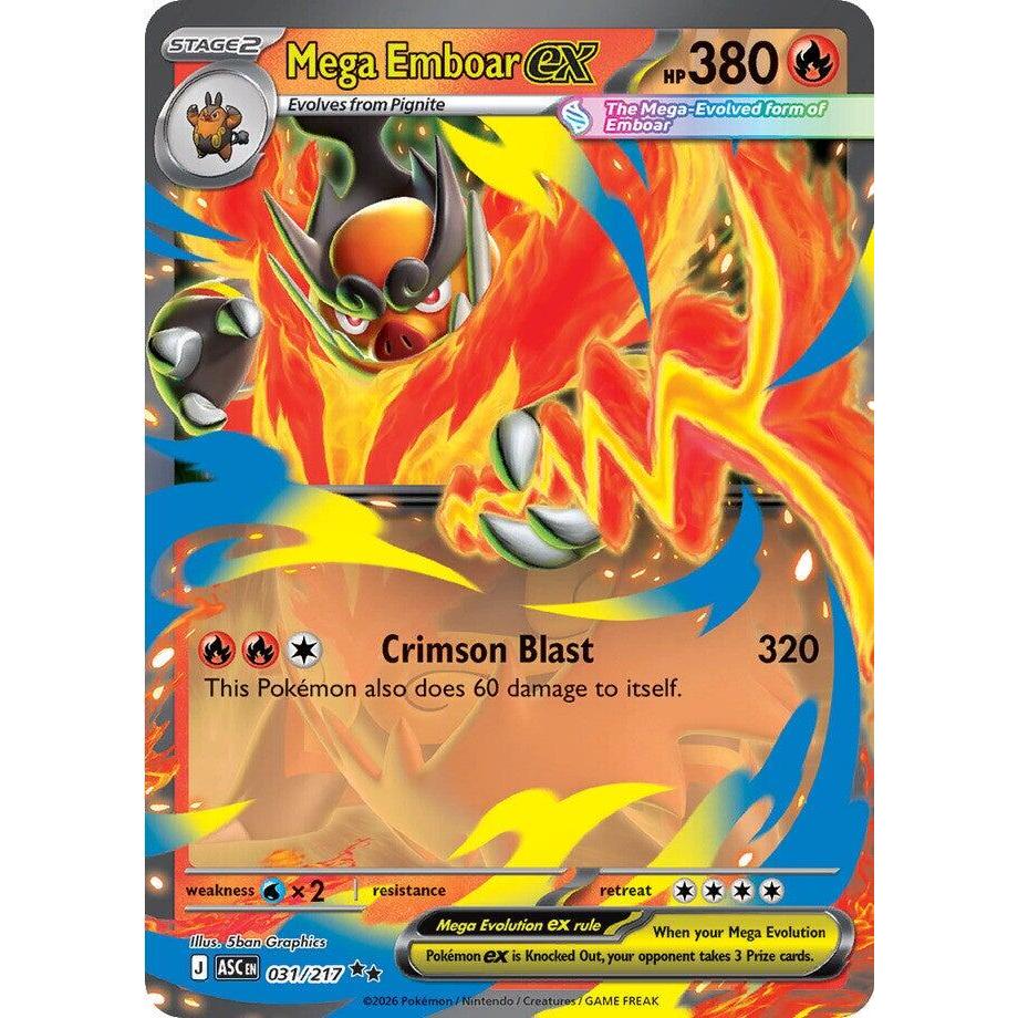 Pokemon TCG ASC *ASCENDED HEROES* Main Set English Singles - EX Cards - Choose your cards inside