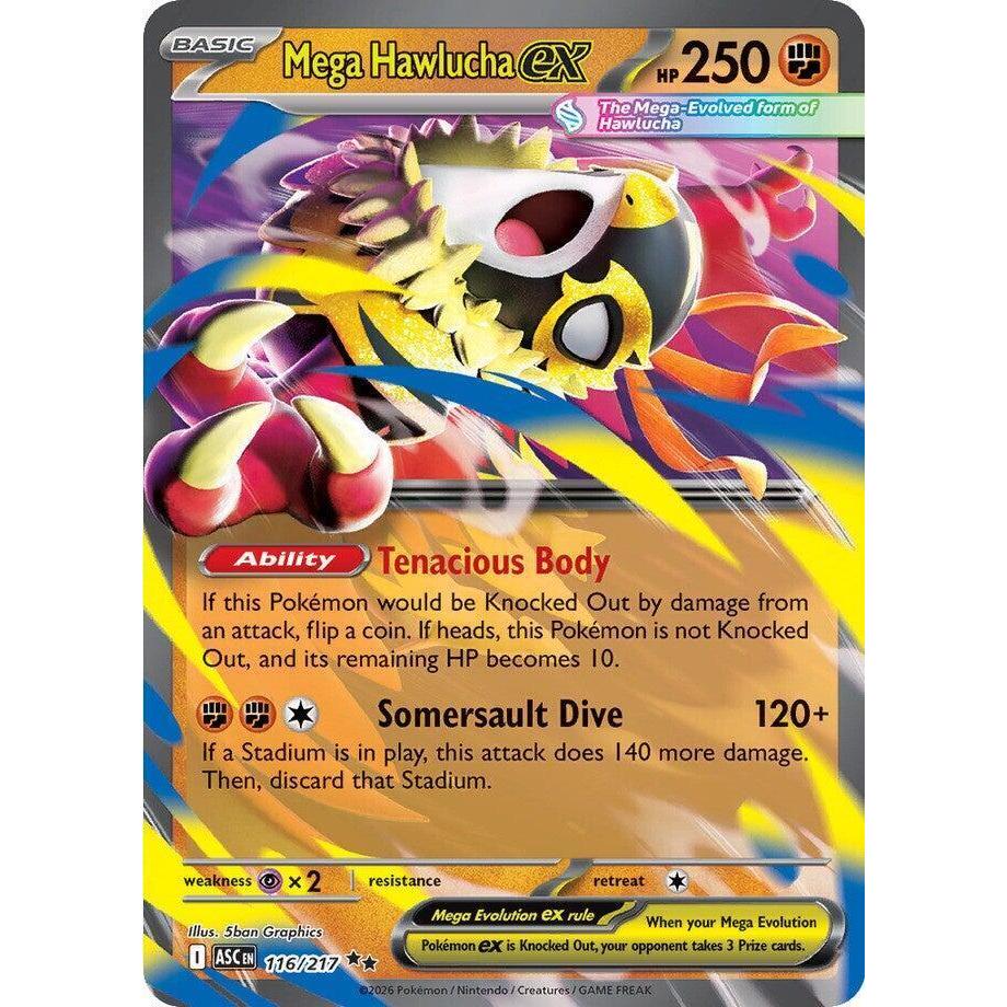 Pokemon TCG ASC *ASCENDED HEROES* Main Set English Singles - EX Cards - Choose your cards inside