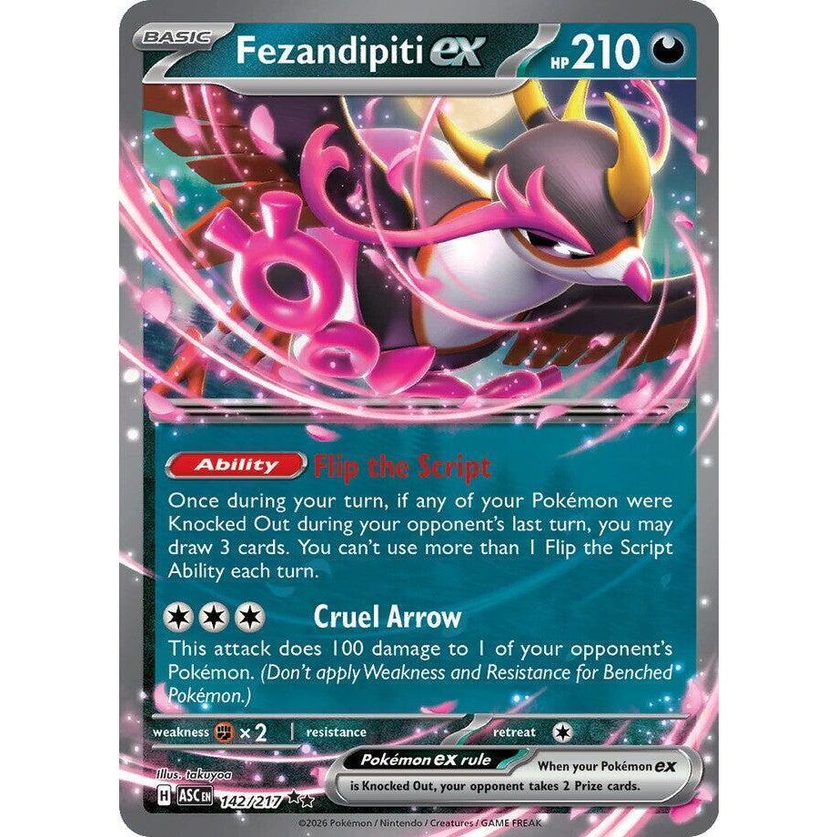 Pokemon TCG ASC *ASCENDED HEROES* Main Set English Singles - EX Cards - Choose your cards inside
