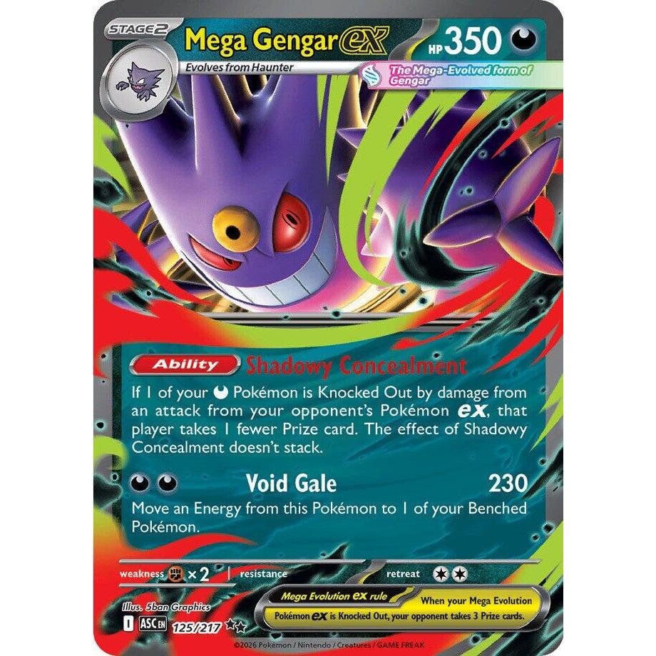 Pokemon TCG ASC *ASCENDED HEROES* Main Set English Singles - EX Cards - Choose your cards inside