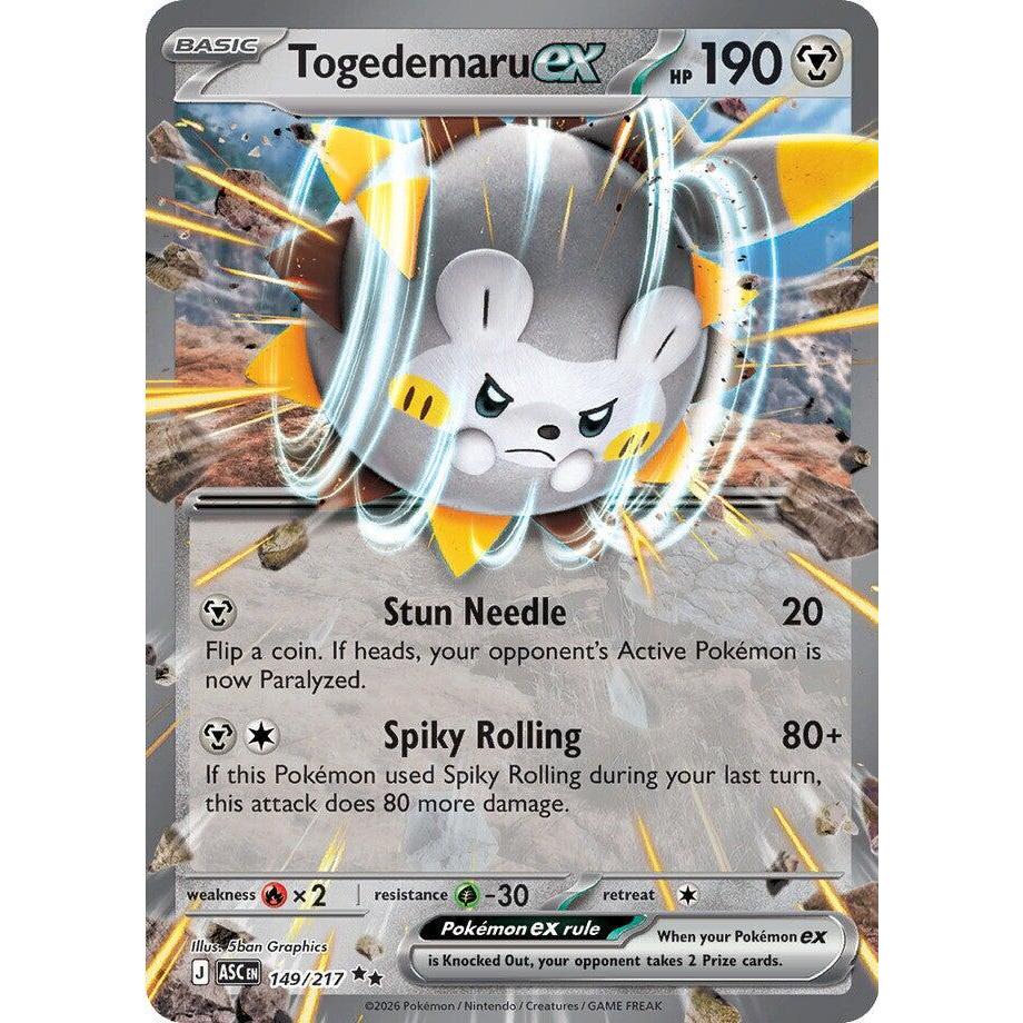 Pokemon TCG ASC *ASCENDED HEROES* Main Set English Singles - EX Cards - Choose your cards inside