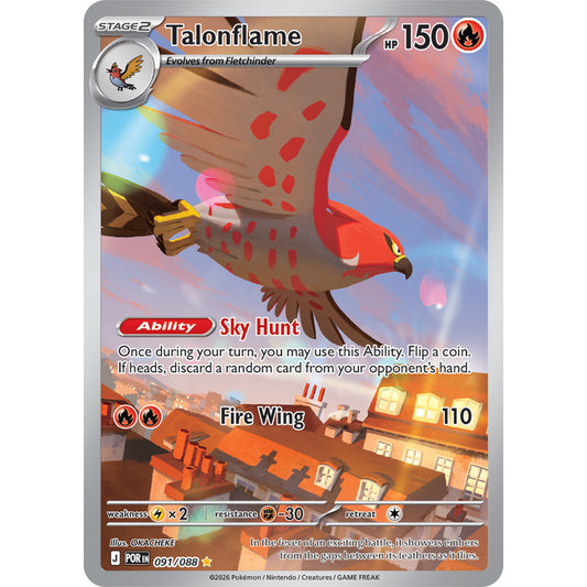 POR_91/088 TALONFLAME *Perfect Order* UR English Holofoil Pokemon TCG_Ultra Rare