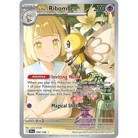 JTG_164/159 Lillie's RIBOMBEE *Journey Together* IR English Pokemon TCG_Illustration Rare