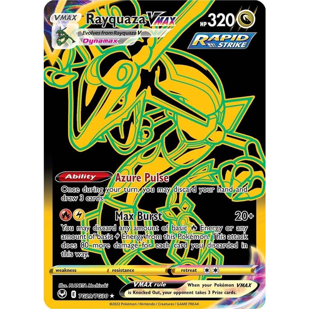 SWSH12_TG29 RAYQUAZA VMAX *Silver Tempest* TG English Pokemon TCG_Trainer Gallery Secret Rare