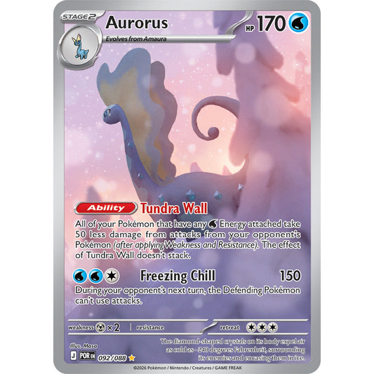 POR_92/088 AURORUS *Perfect Order* UR English Holofoil Pokemon TCG_Ultra Rare